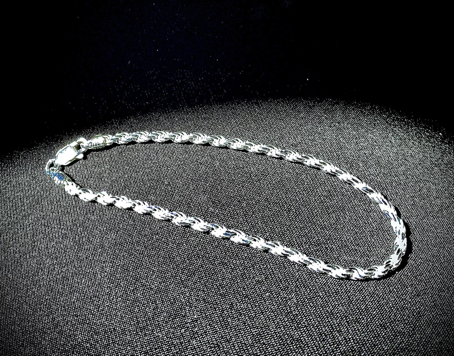 7 1/2"  Sterling Silver 925 Bracelet