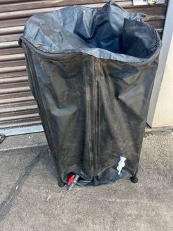Collapsible Rain Water Collection Barrel