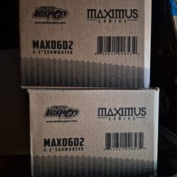 Audio Legion 6.5" Subwoofers