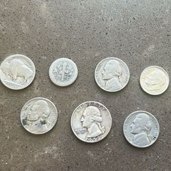 7 Silver Coins