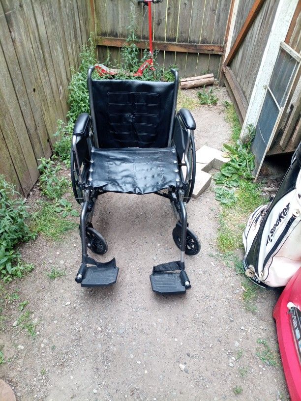 Extra Wide Wheelchair In Good Condition