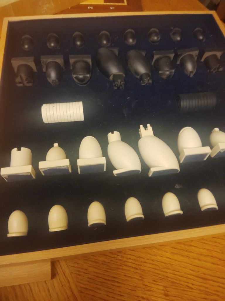 Postmodern Michael Graves Chess & Checkers Board Set 2000