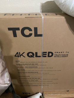 75” TCL Smart Tv. Never opened