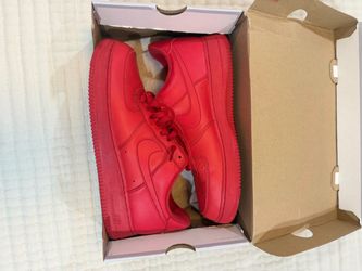 Red Air Force 1s Size 11