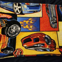 Hotwheels Fleece Standard Size Pillow Case