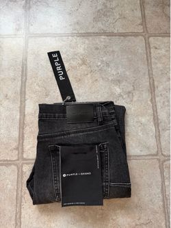 Purple Jeans sizes below!