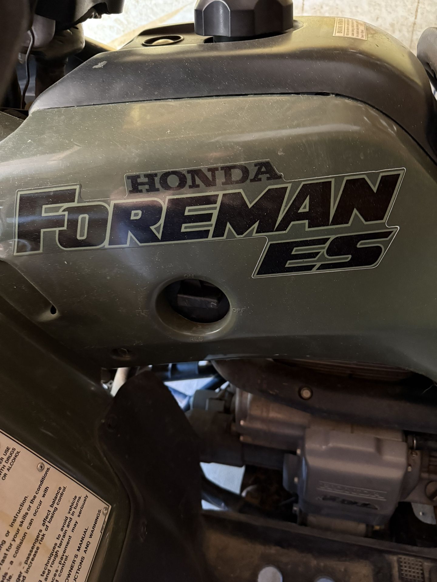 2001 Honda FourTrax Foreman Rubicon