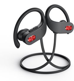 Boean IPX7 Waterproof Wireless Headphones 16H Playtime Earphones