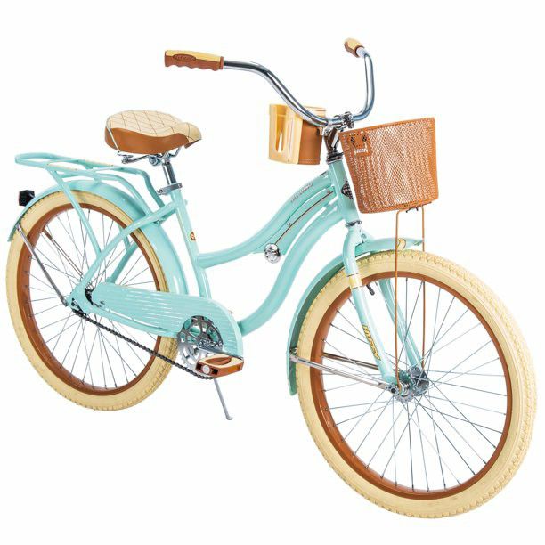 Huffy 24" Nel Lusso Girls' Cruiser Bike "Mint Green"