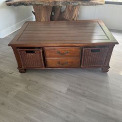Large Coffee Table With Storage