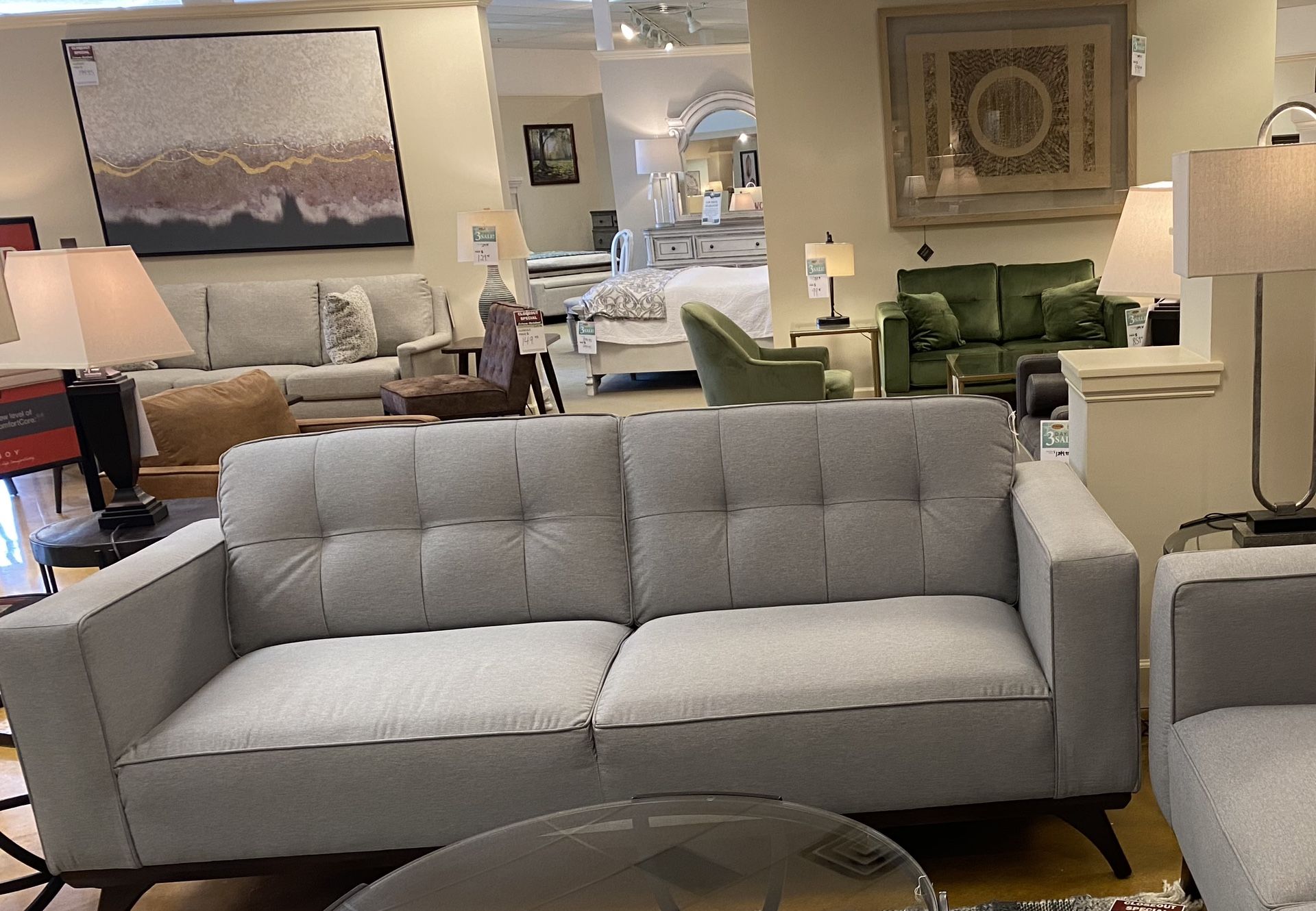 Couch And Armchair Set