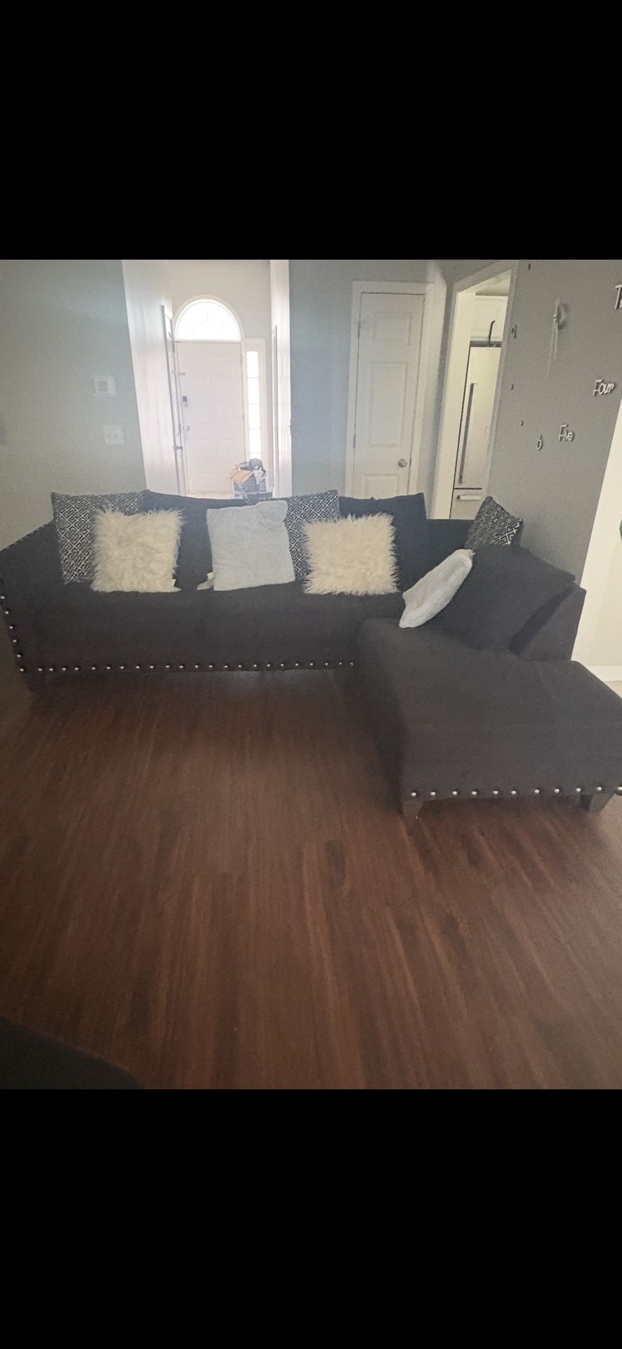 Black Sectional