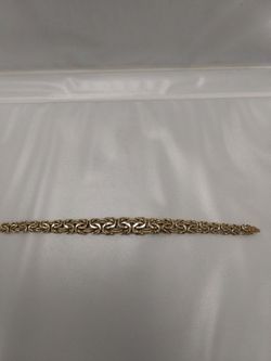 Byzantine Link Bracelet 10k 10.0g