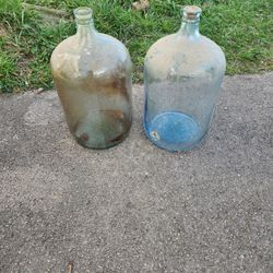 Two (2) Glass Carboys