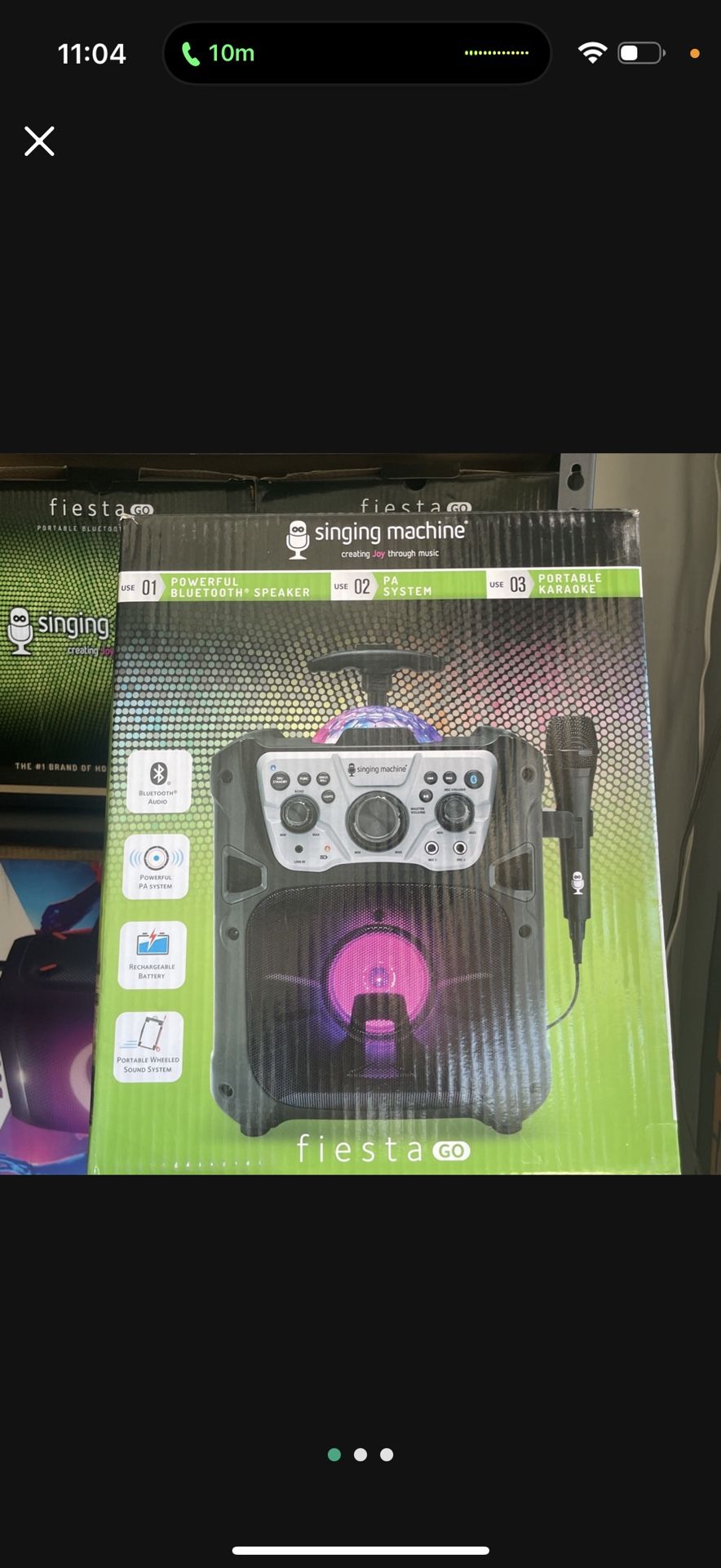 Vocina Con Microfono Nueva