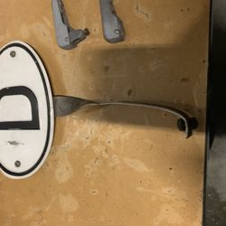 Early VW Windshield Washers With Motor All Original Headlights Bucket Original Miscellaneous Box Of VW Stuff Will Be Free 