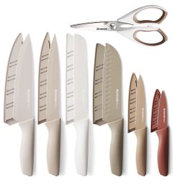 7 Pieces Kitchen Knife Set