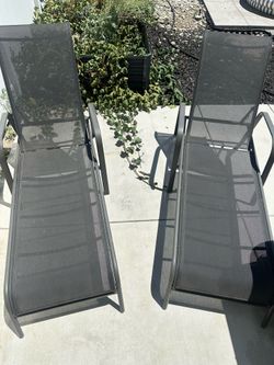 $50 for both lounge chairs