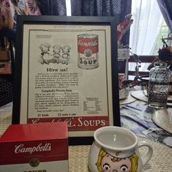 Campbell's Vintage collectables sold as a set