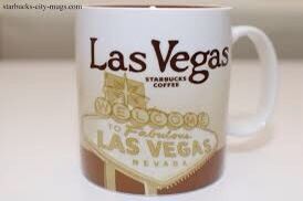 Iconic City Starbucks Mug-Las Vegas
