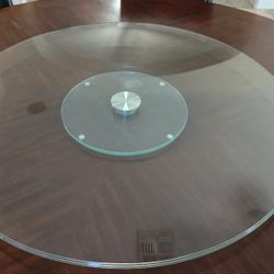 40” Glass Lazy Susan 