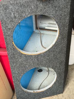 Subwoofer box