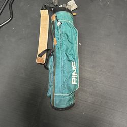 Golf Club Set And Bag - Ping Bag / First Flight Clubs 