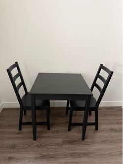 IKEA dining table set for 2