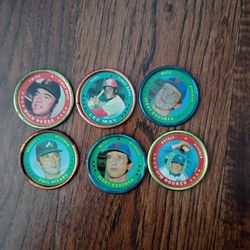 1971 TOPPS Baseball Coins / Tokens