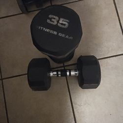 35lb Dumbell  Set 