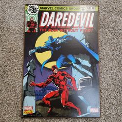 Daredevil 158 Cover Wood Wall Art Sign Print 2015 Marvel