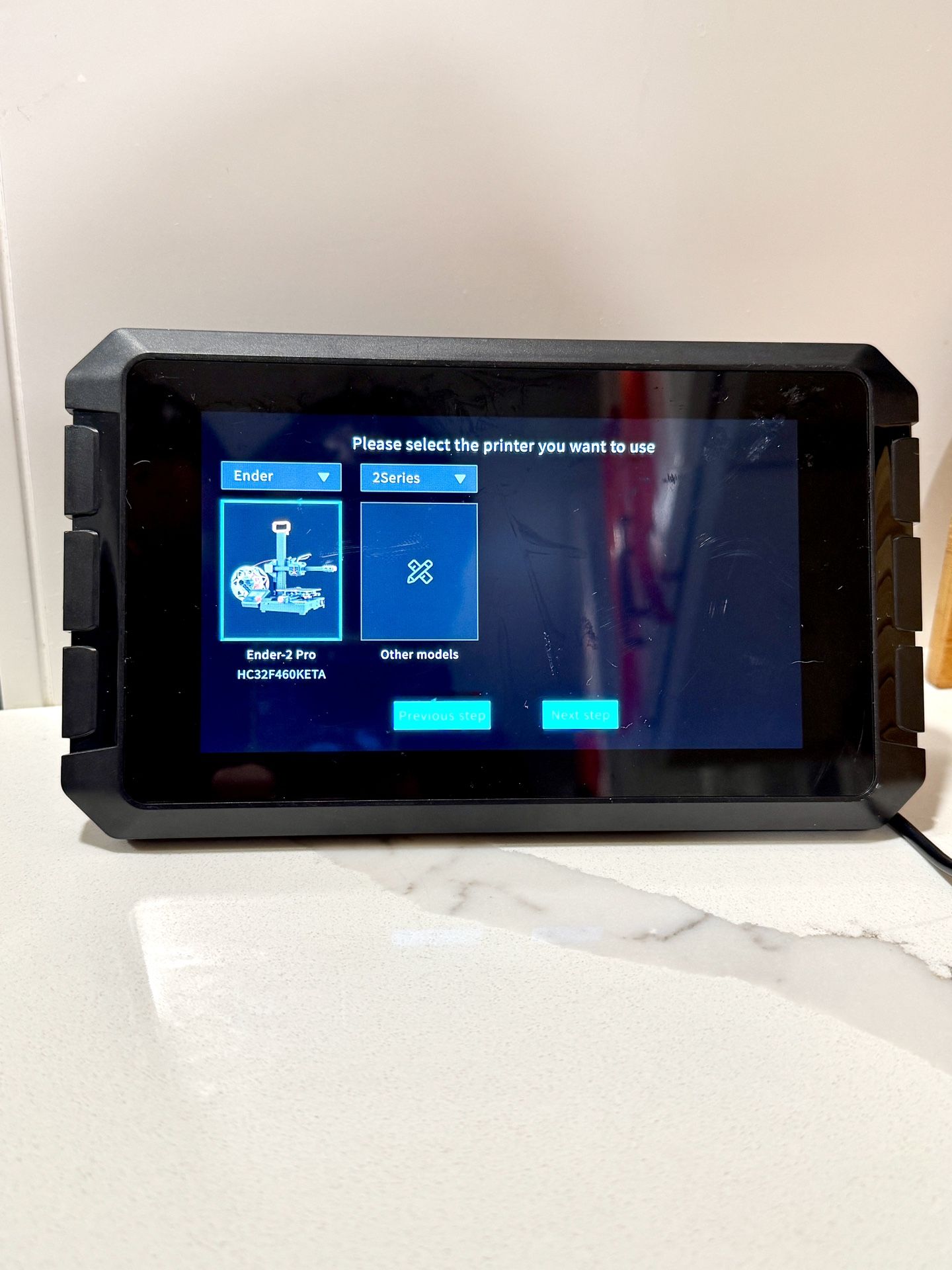 Creality Sonic Pad S-Pad 01 Klipper Touchscreen Controller – Tested Working