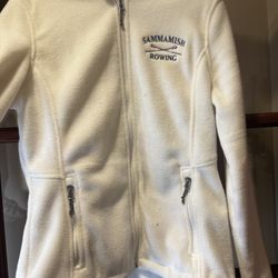 Port Authority Fleece Jacket Women’s Medium Sammamish Rowing Full Zip