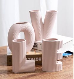Pink LOVE Vase