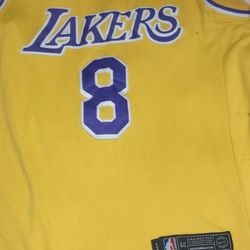 Lakers NBA Showman Kobe Bryant Jersey Nike Endorsement 