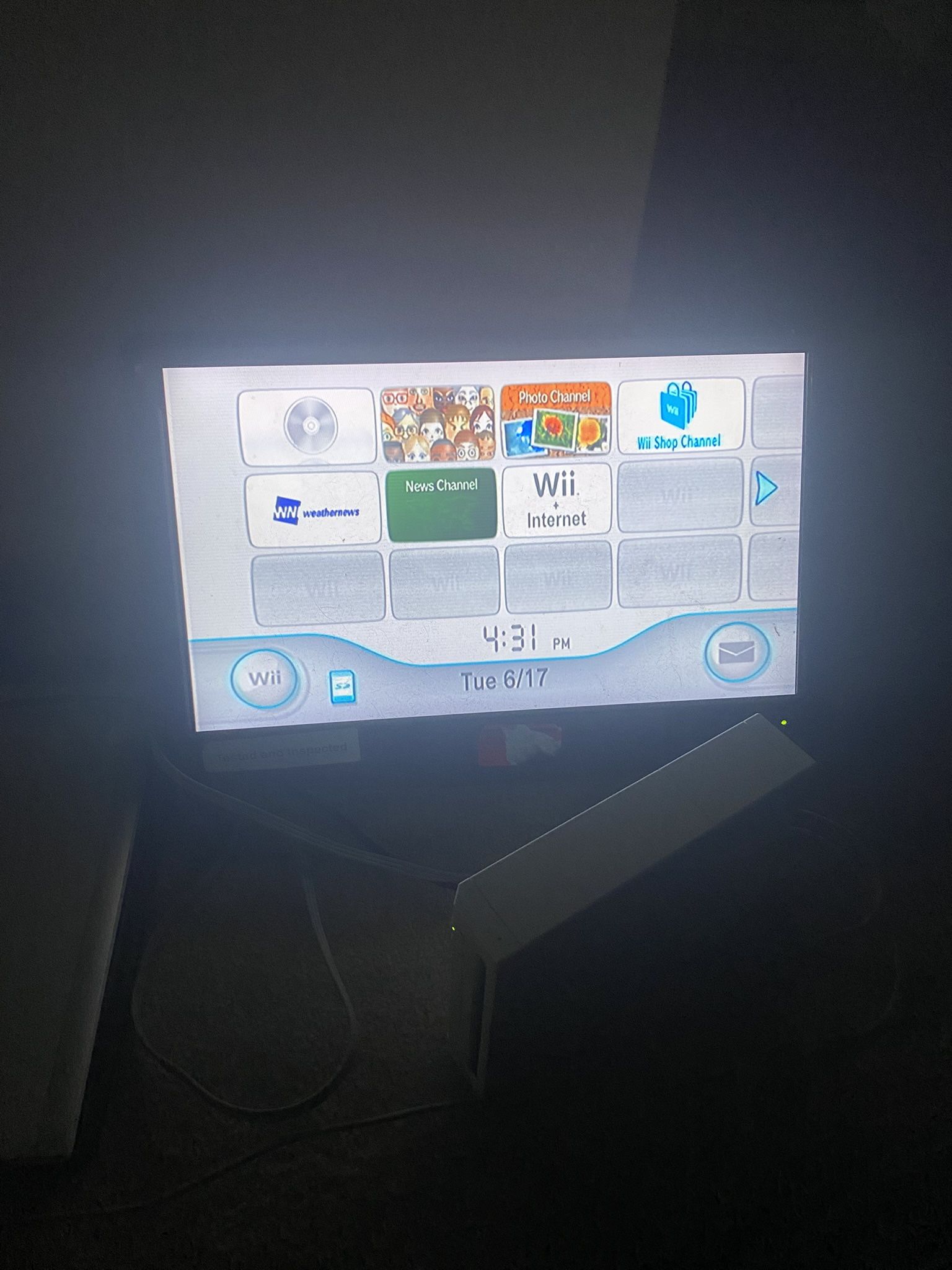 Wii Console All Wires
