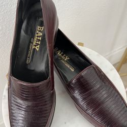 Bally Men’s  Leather Shoes Size 8 M