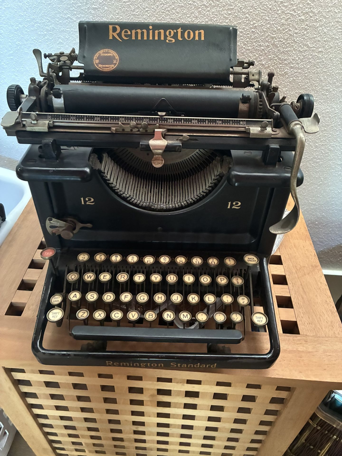 Antique Remington Type Writer