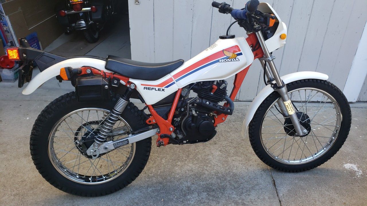 86 Honda Tlr 200 Trials  Low Miles