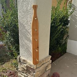 Solid wood Wall Mounted Coat/Hat/Towel Rack holder