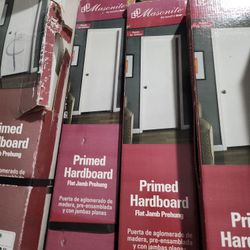 32"x 80"  PRIMED HARDBOARD DOORS