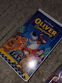 Disney vhs Oliver and company