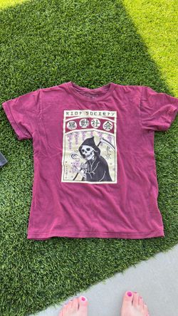 Boys Riot Society Shirt Size L