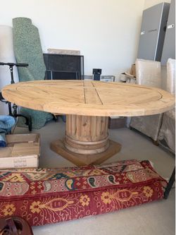 Restoration Hardware indoor or outdoor dining table