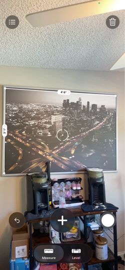 Large City Skyline Canvas Wall Art