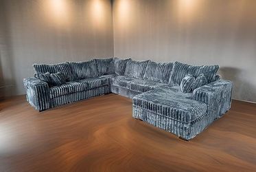 Sectional Sofa 🛋 ❤️ Oversize On Sale For: 