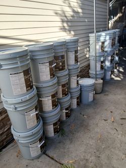 Exterior flat paint