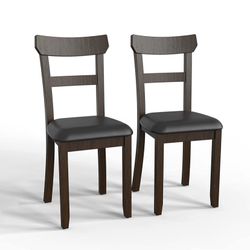Padded Dining Chairs Set of 2