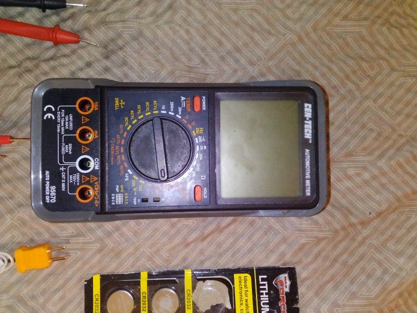 Cen Tech Automotive Meter