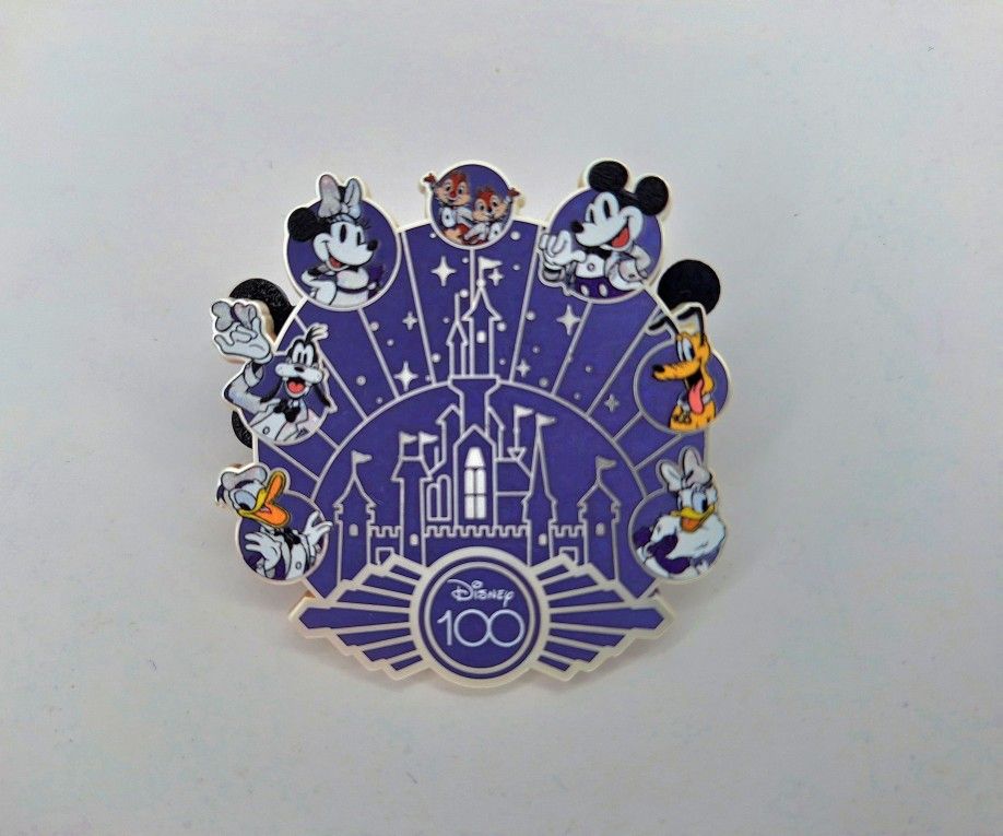 Mickey and Friends Disney100 Cast Member Limited Release Pin